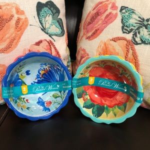 Pioneer Woman 4-Piece Delaney Melamine Dip Bowl